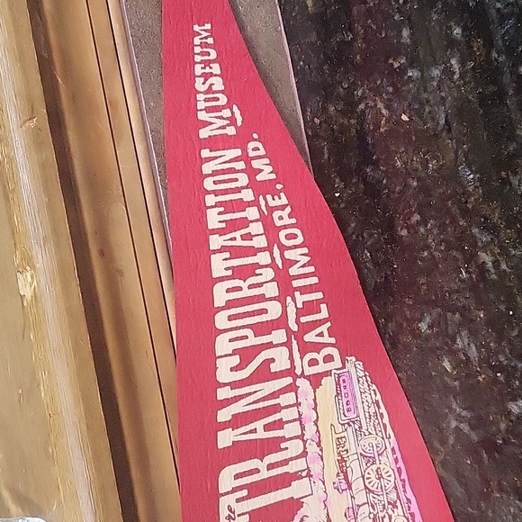 B & O Transportation Museum Baltimore MD Flag Pennant 18" - Picture 3 of 6